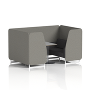 Brixworth Booth With Grey Table In Two Tone (Part 2)