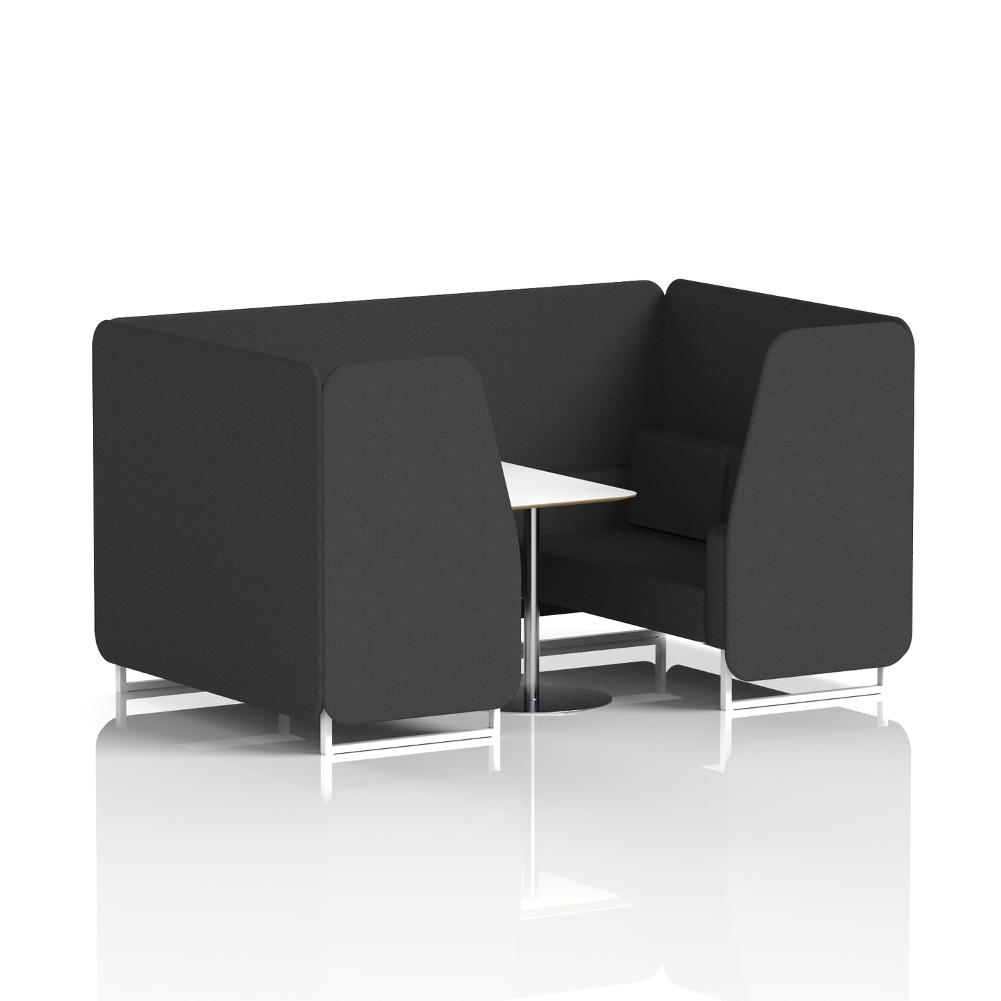 Brixworth Booth With White Table In Single Tone (Part 2)