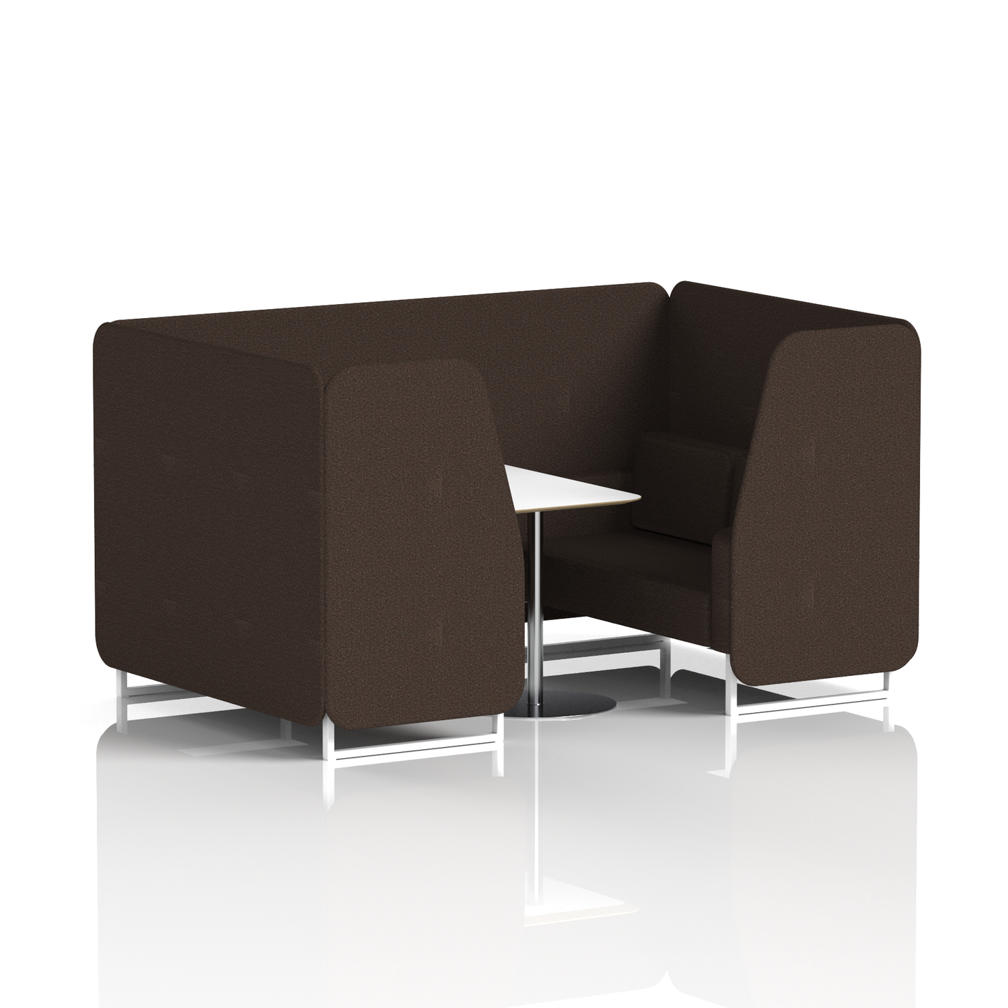 Brixworth Booth With White Table In Single Tone (Part 2)