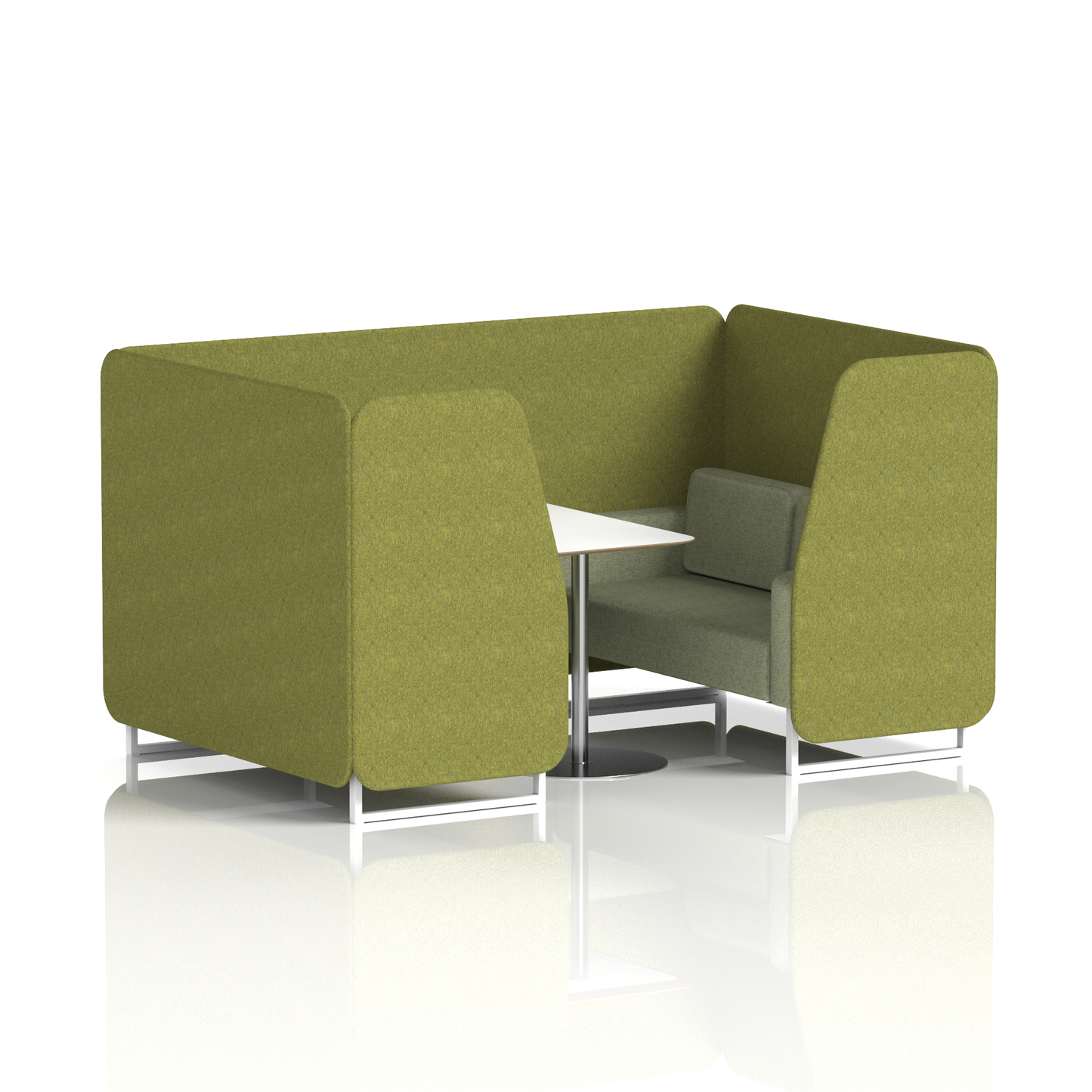 Brixworth Booth With White Table In Two Tone (Part 1)