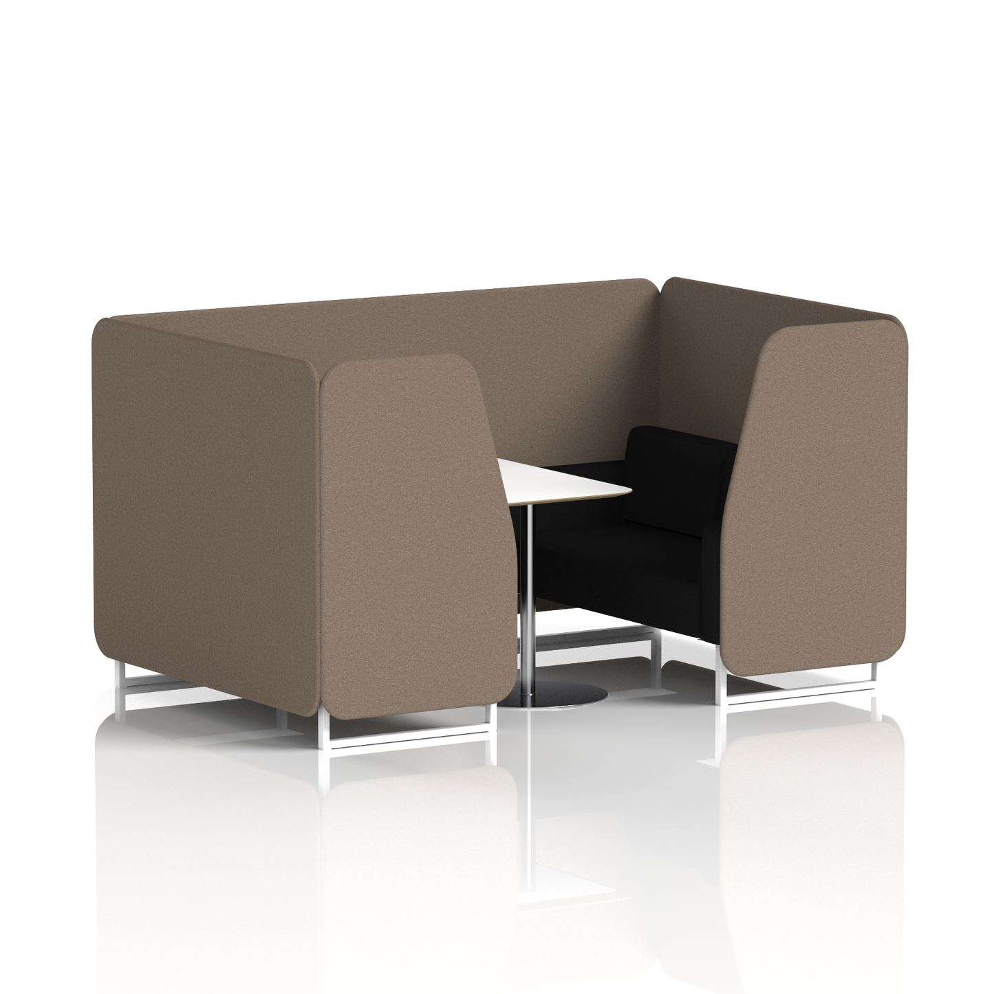 Brixworth Booth With White Table In Two Tone (Part 2)