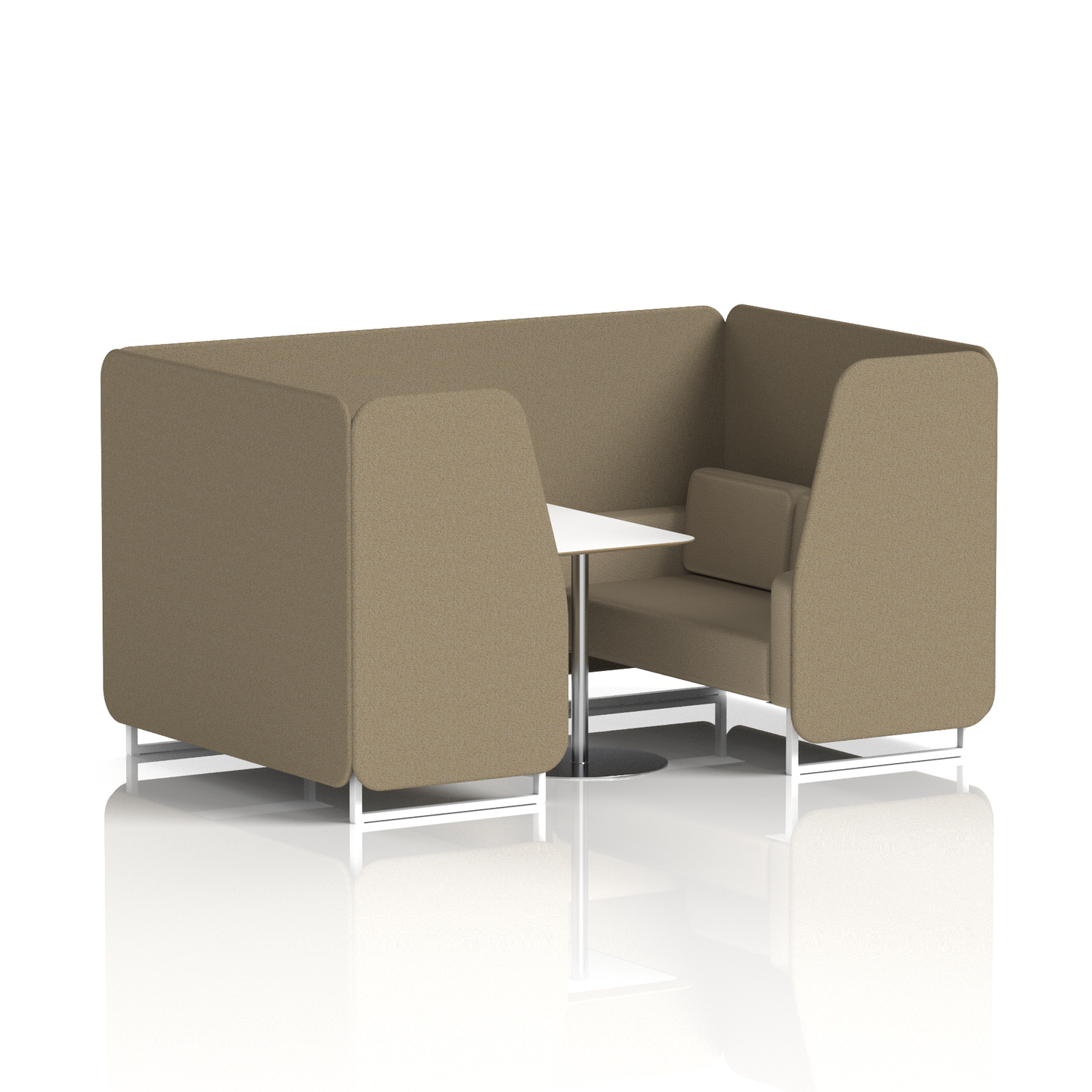Brixworth Booth With White Table In Two Tone (Part 2)