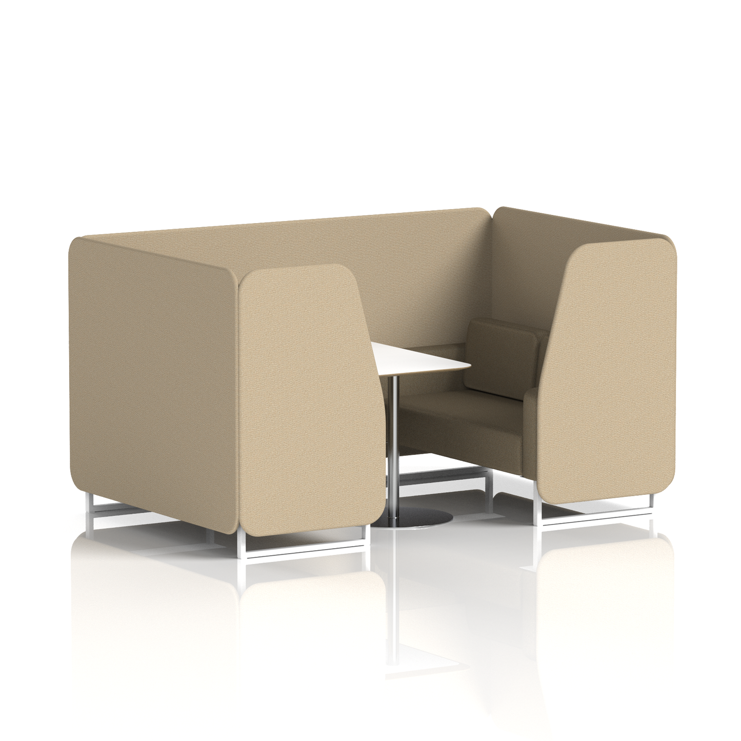 Brixworth Booth With White Table In Two Tone (Part 2)
