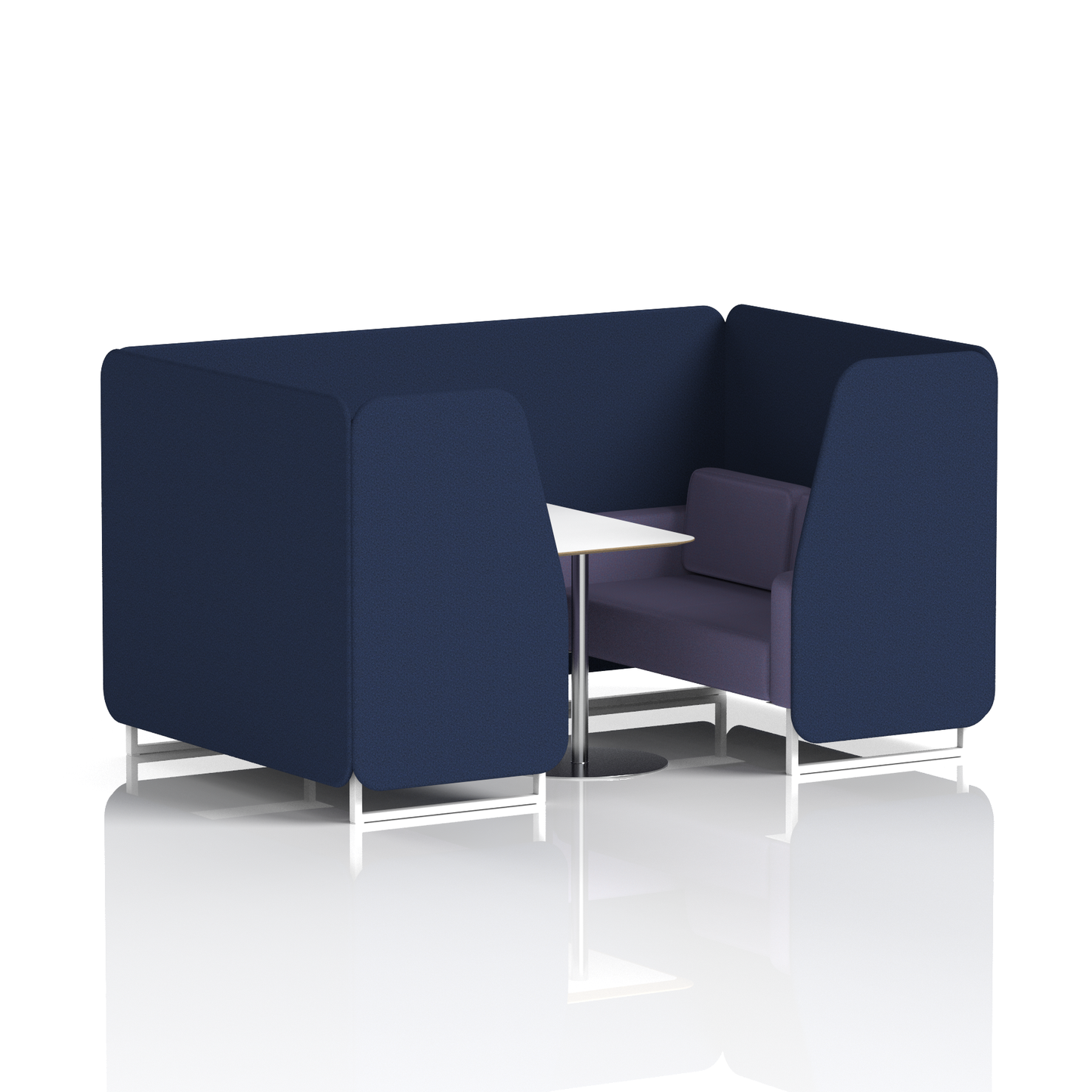 Brixworth Booth With White Table In Two Tone (Part 2)