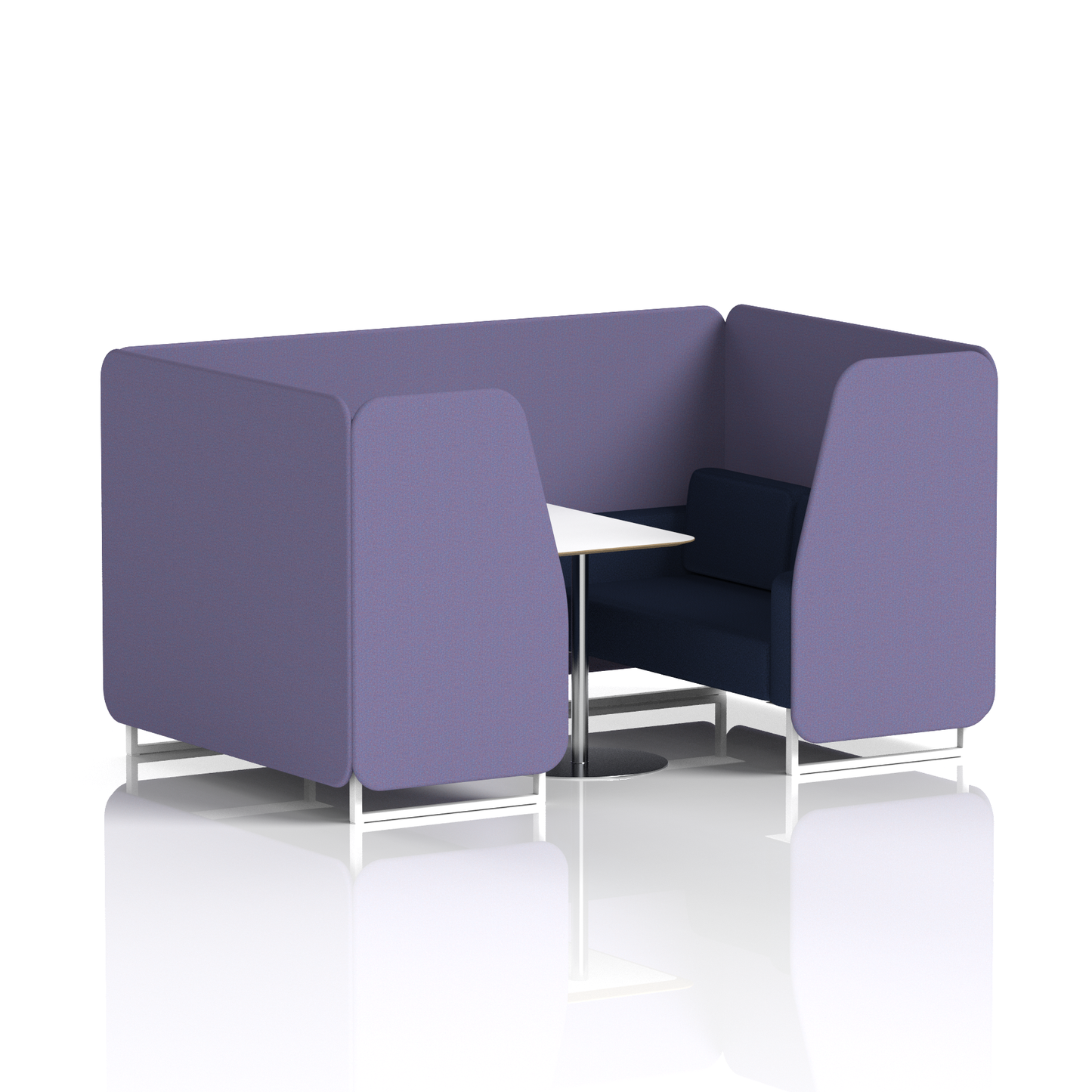 Brixworth Booth With White Table In Two Tone (Part 2)