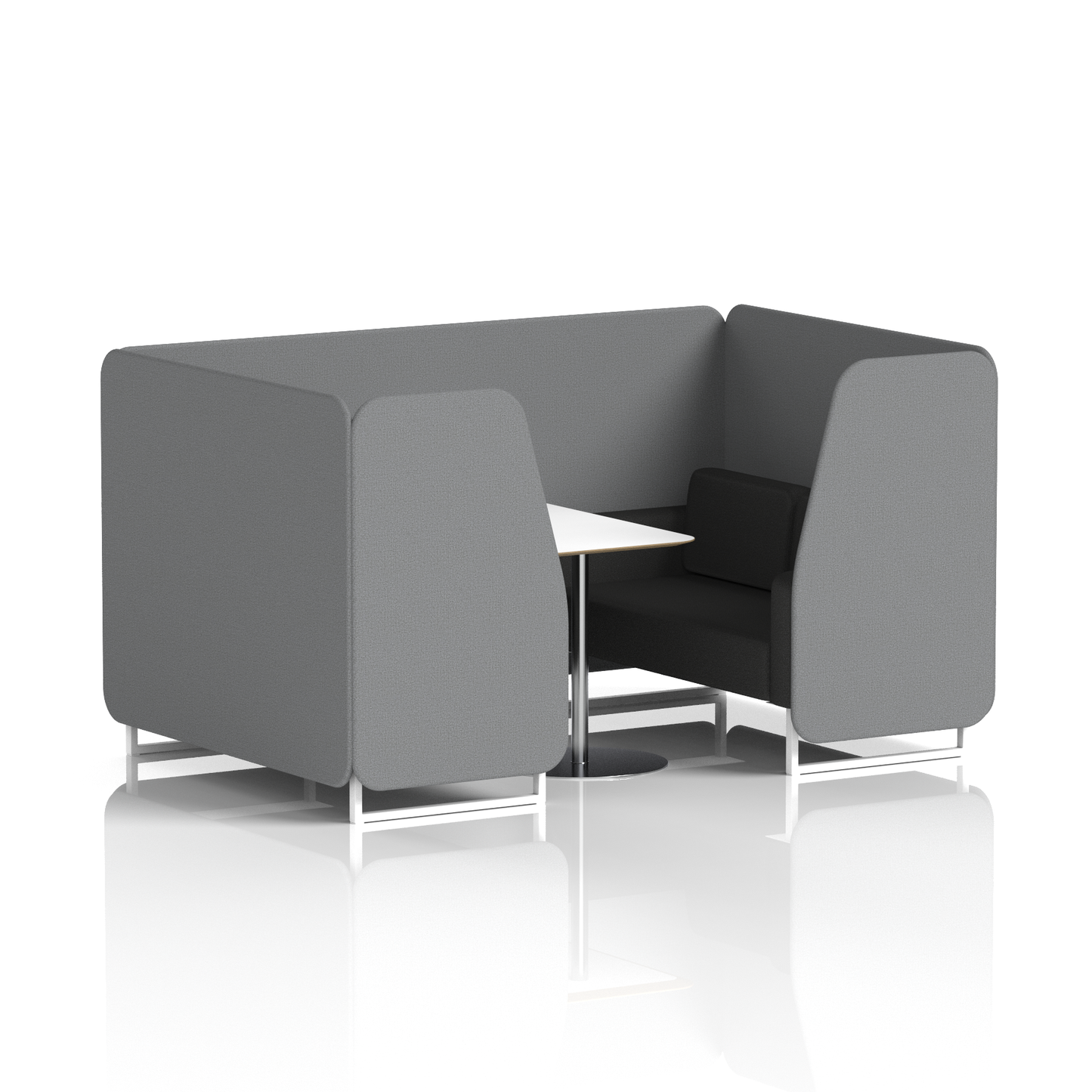 Brixworth Booth With White Table In Two Tone (Part 2)
