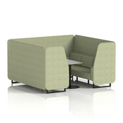 Brixworth Booth With Grey Table In Single Tone (Part 1)