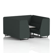 Brixworth Booth With Grey Table In Single Tone (Part 1)