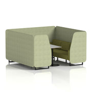 Brixworth Booth With Grey Table In Two Tone (Part 1)