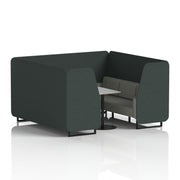 Brixworth Booth With Grey Table In Two Tone (Part 1)