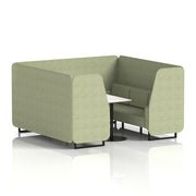 Brixworth Booth With White Table In Single Tone (Part 1)