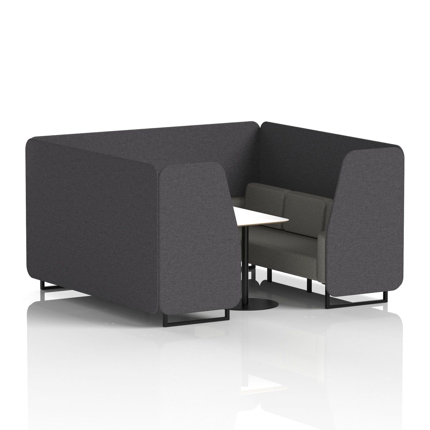 Brixworth Booth With White Table In Two Tone (Part 1)