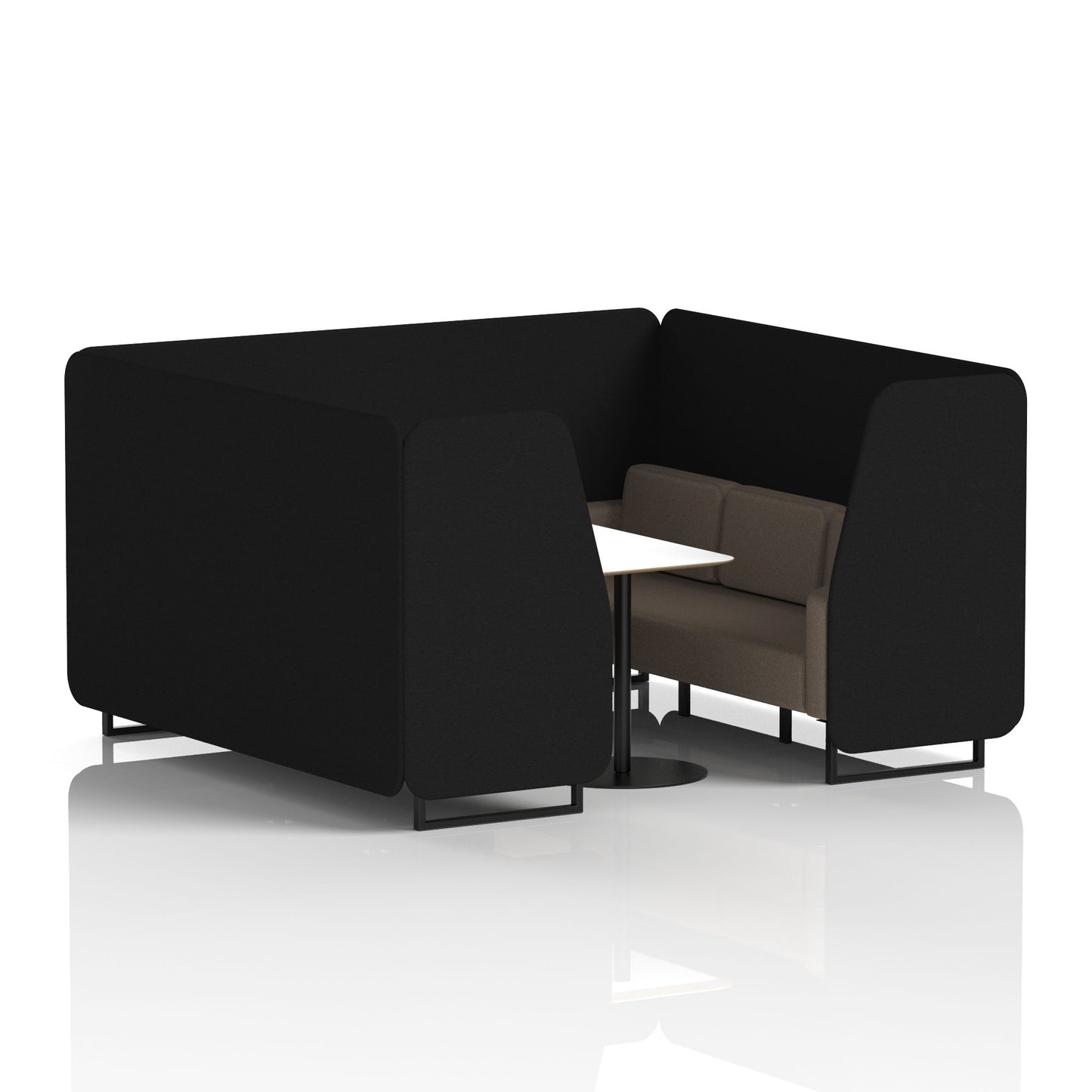 Brixworth Booth With White Table In Two Tone (Part 1)