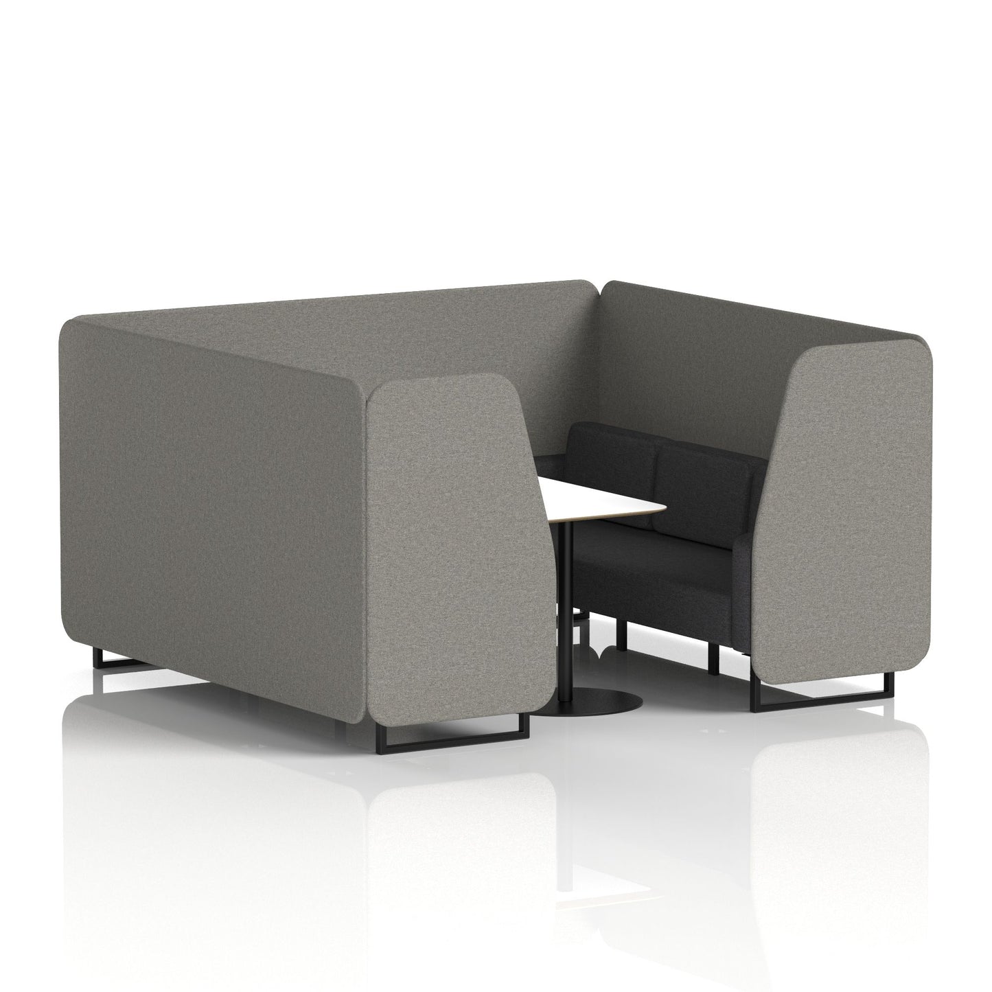 Brixworth Booth With White Table In Two Tone (Part 1)