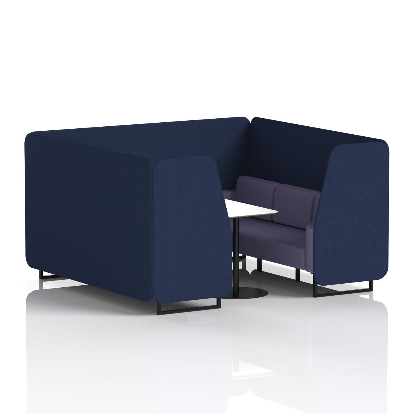 Brixworth Booth With White Table In Two Tone (Part 1)