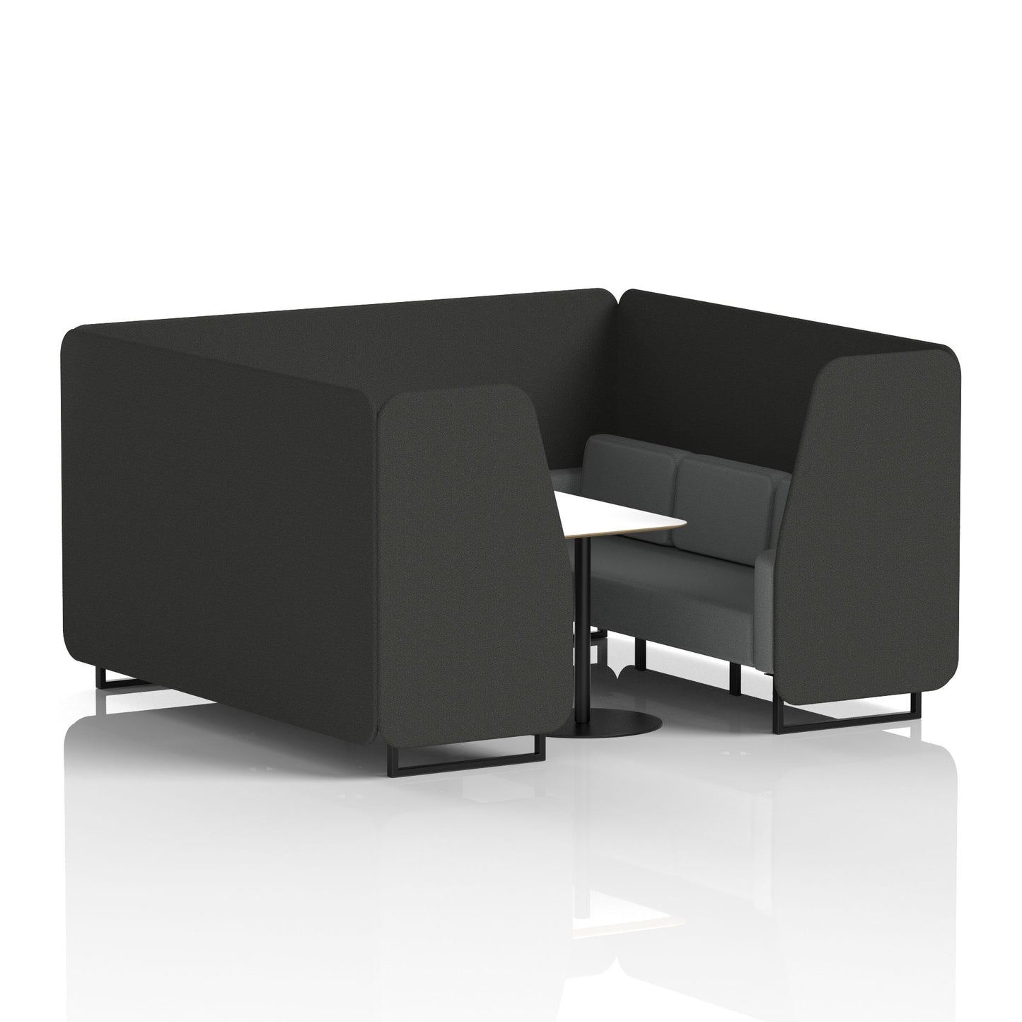 Brixworth Booth With White Table In Two Tone (Part 1)