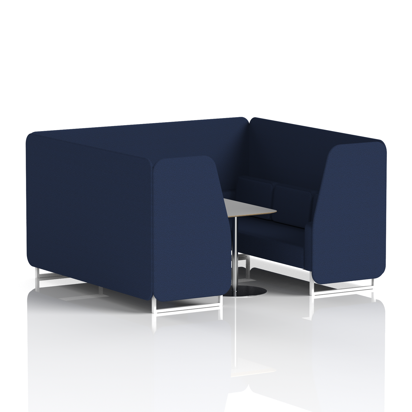 Brixworth Booth With Grey Table In Single Tone (Part 2)