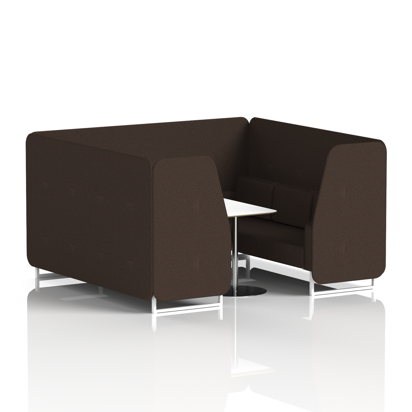 Brixworth Booth With White Table In Single Tone (Part 2)