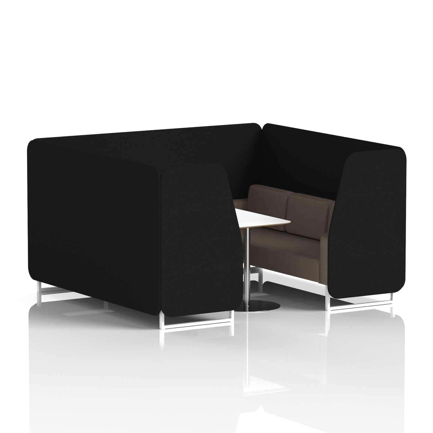 Brixworth Booth With White Table In Two Tone (Part 1)