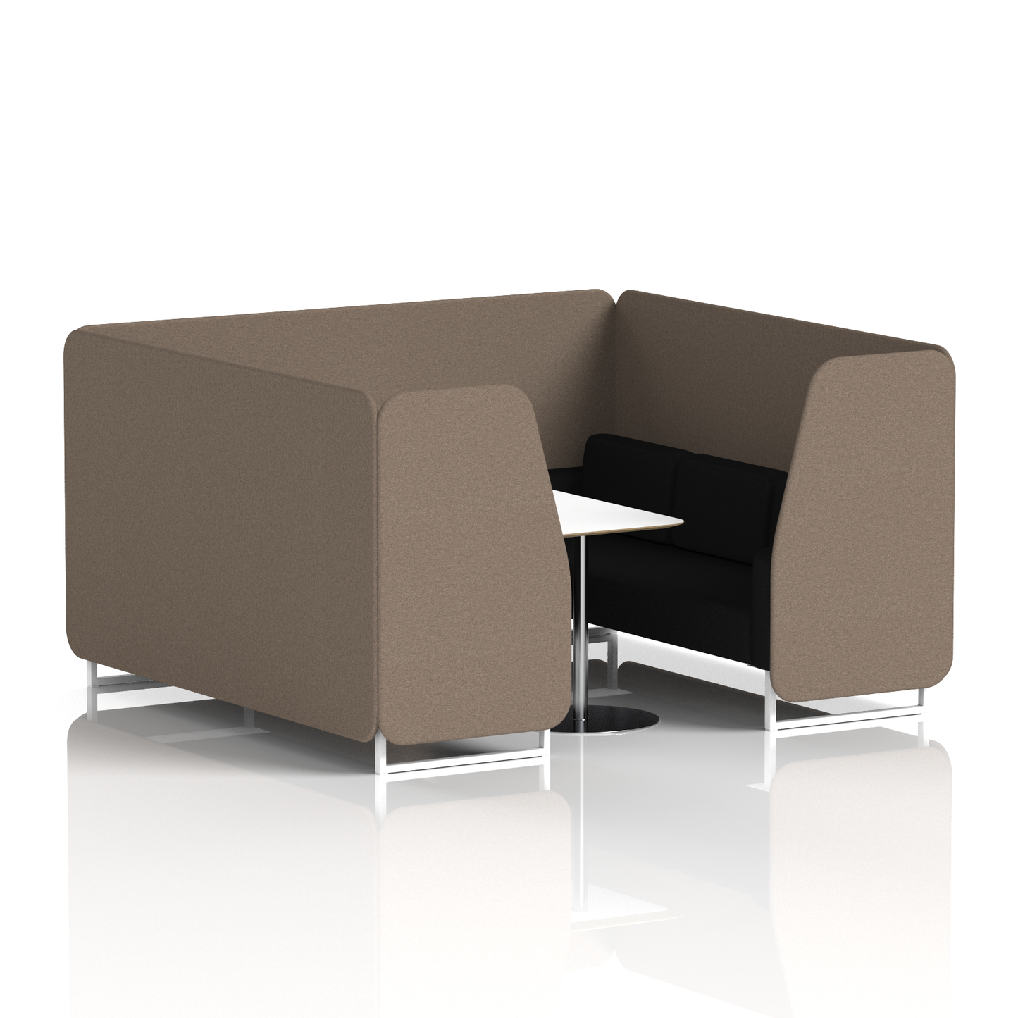 Brixworth Booth With White Table In Two Tone (Part 2)