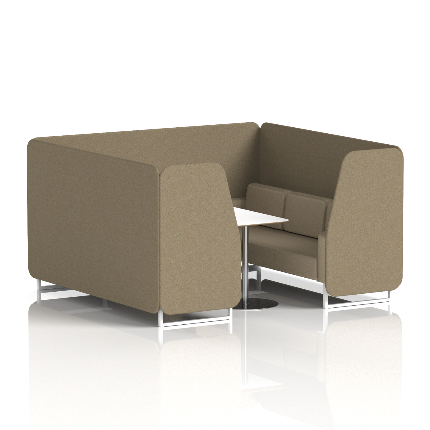 Brixworth Booth With White Table In Two Tone (Part 2)