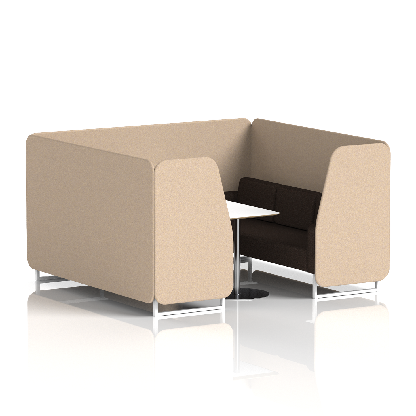 Brixworth Booth With White Table In Two Tone (Part 2)