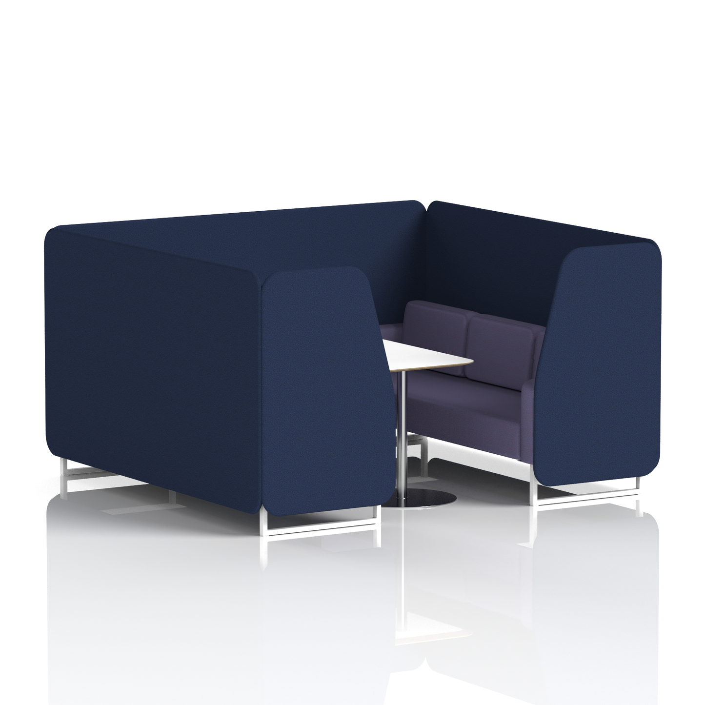 Brixworth Booth With White Table In Two Tone (Part 2)