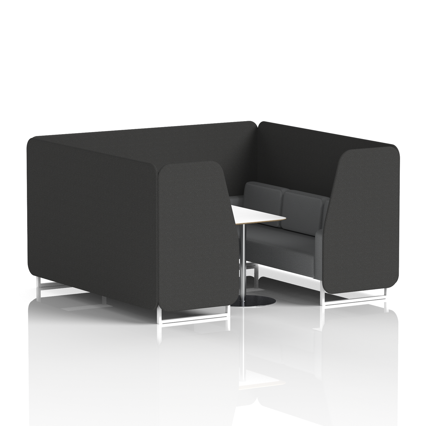 Brixworth Booth With White Table In Two Tone (Part 2)