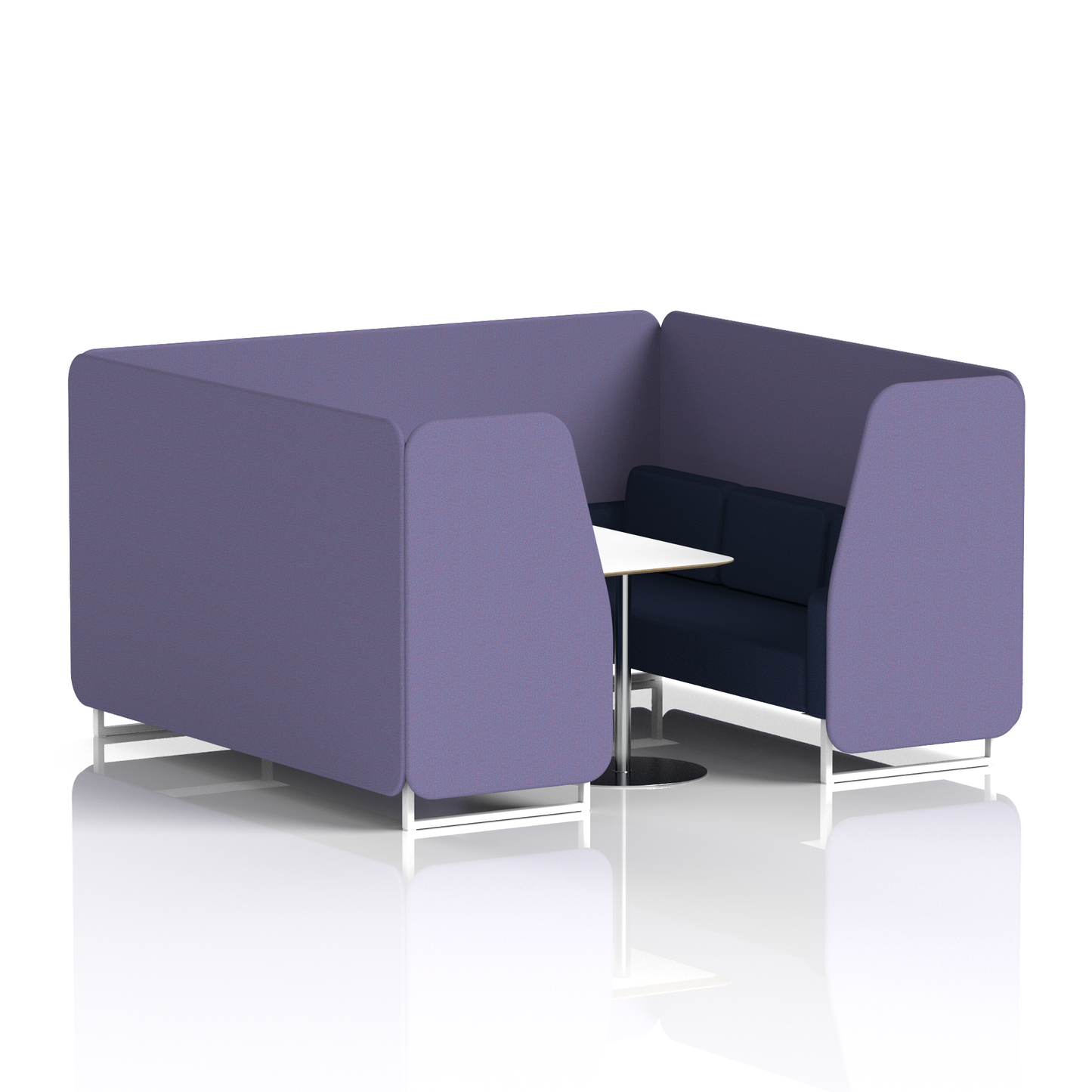 Brixworth Booth With White Table In Two Tone (Part 2)