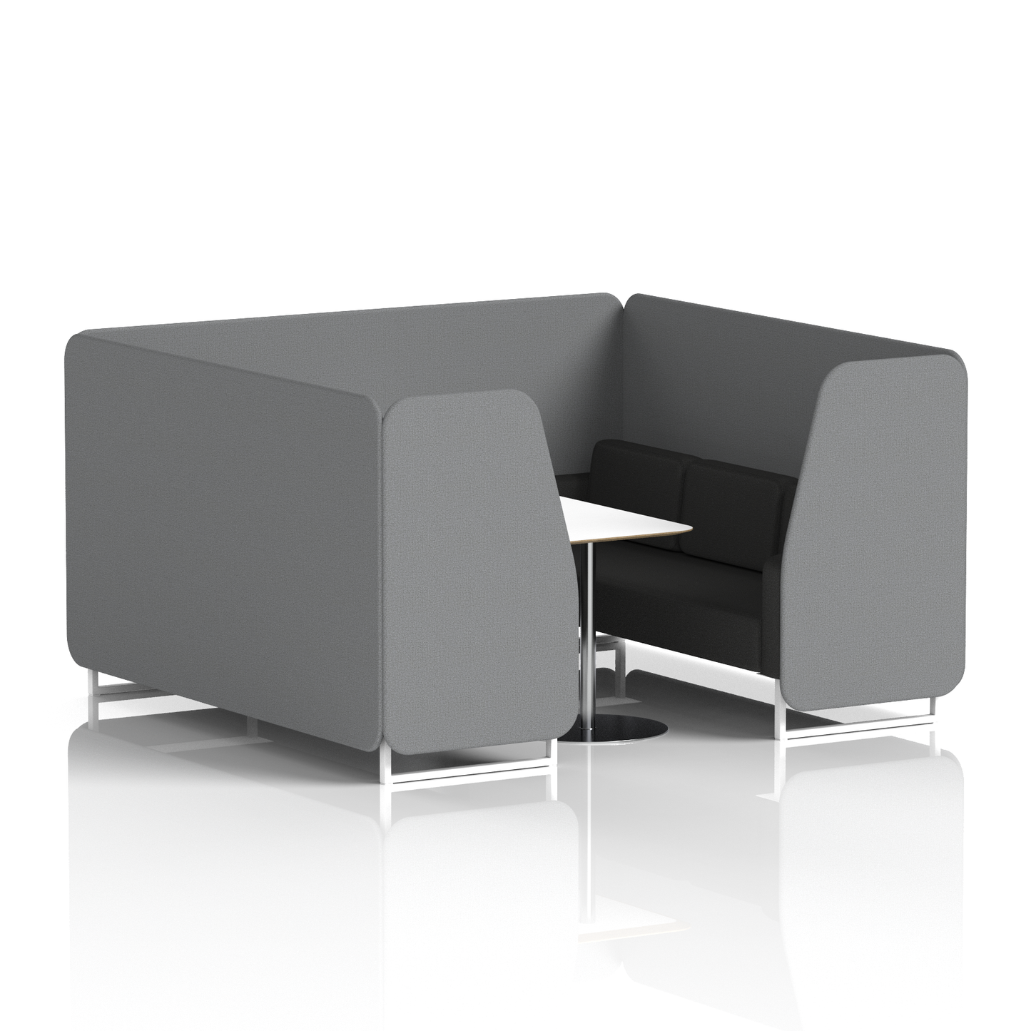 Brixworth Booth With White Table In Two Tone (Part 2)