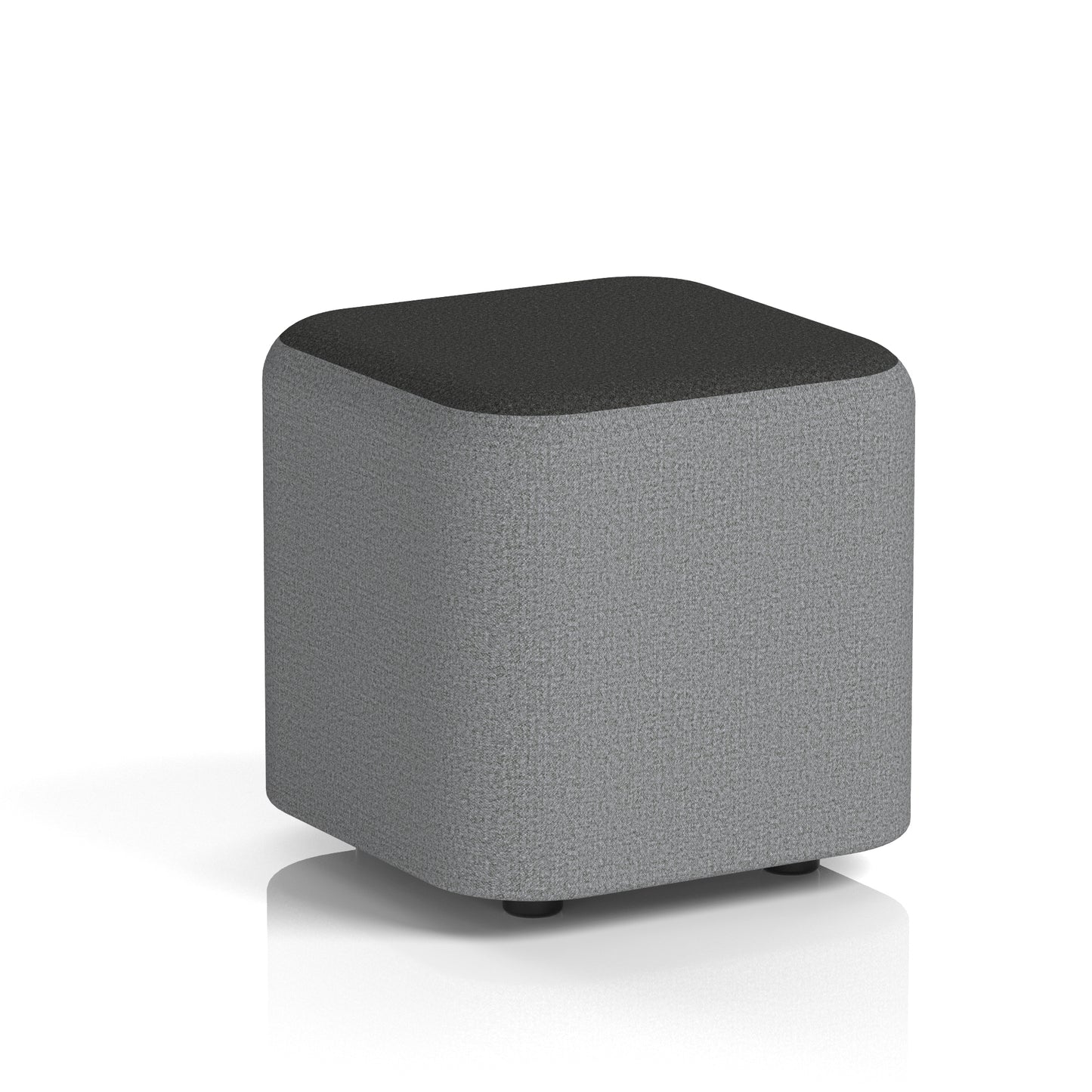 Harlestone Square Stool in Two Tone