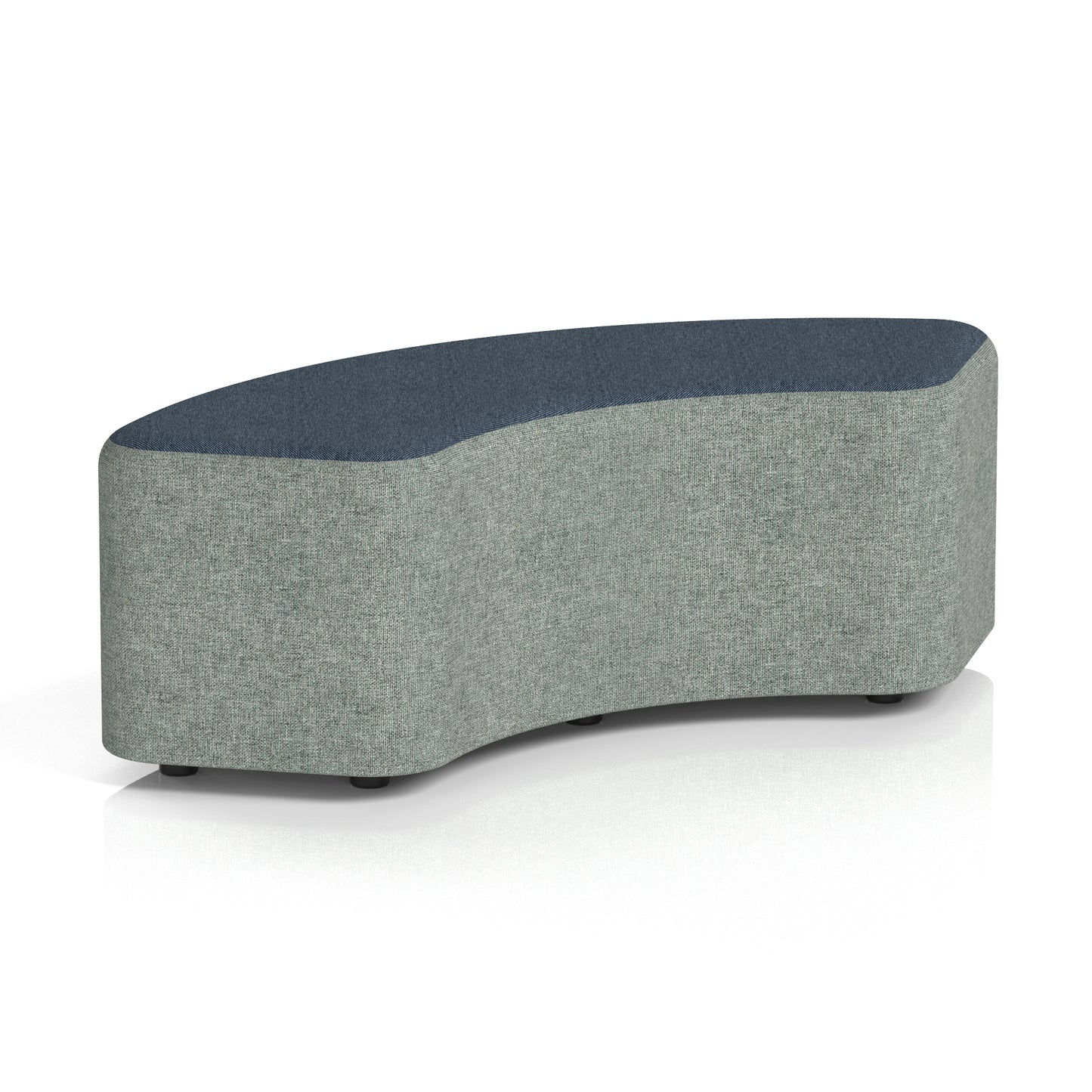 Harlestone Curved Stool in Two Tone