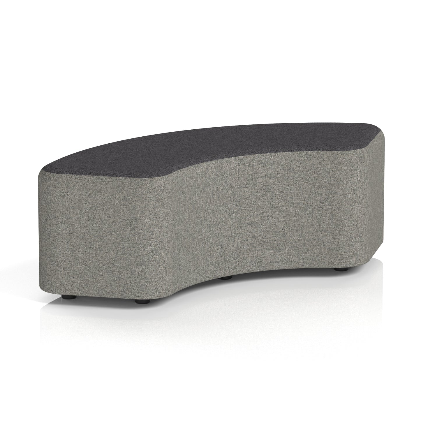 Harlestone Curved Stool in Two Tone