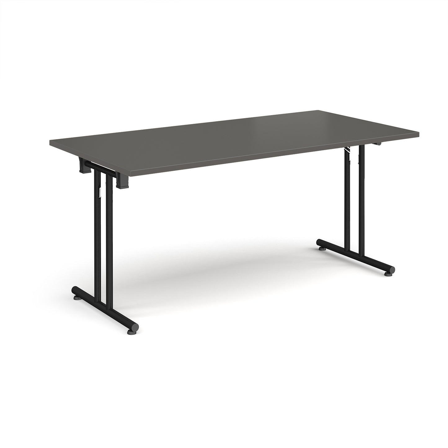 Rectangular folding leg table with straight feet - SFL1600-K-OG