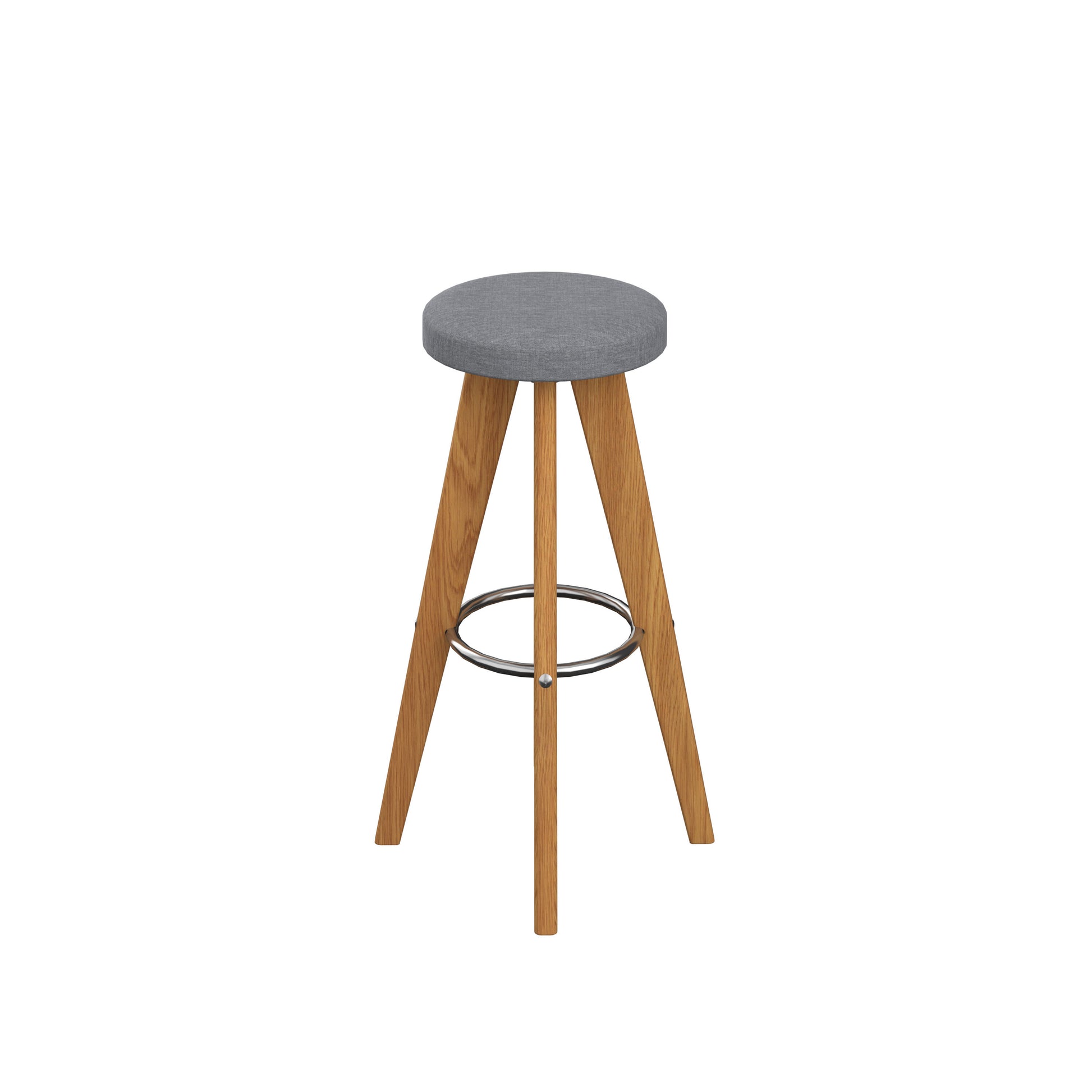 PLATEAU PLAIN HIGH STOOL 375 X 375 X 500H