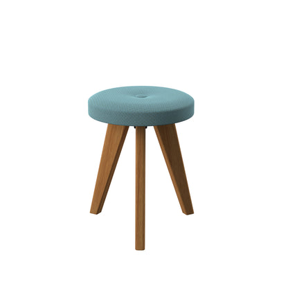 PLATEAU BUTTON LOW STOOL 375 X 375 X 500H