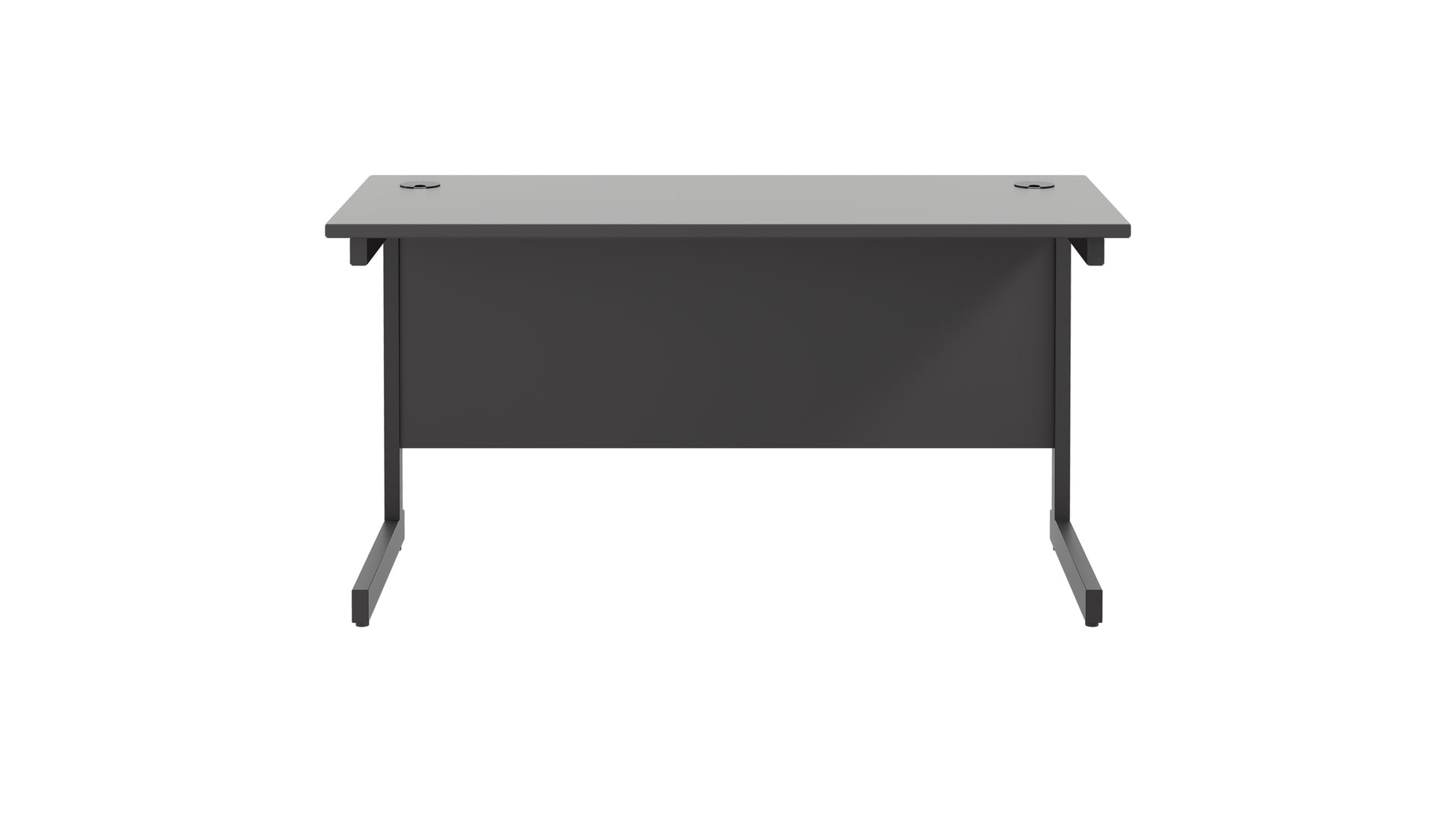 Single Upright Rectangular Desk: 600mm Deep (FSC)