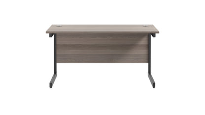 Single Upright Rectangular Desk: 600mm Deep (FSC)