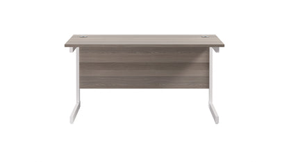Single Upright Rectangular Desk: 600mm Deep (FSC)