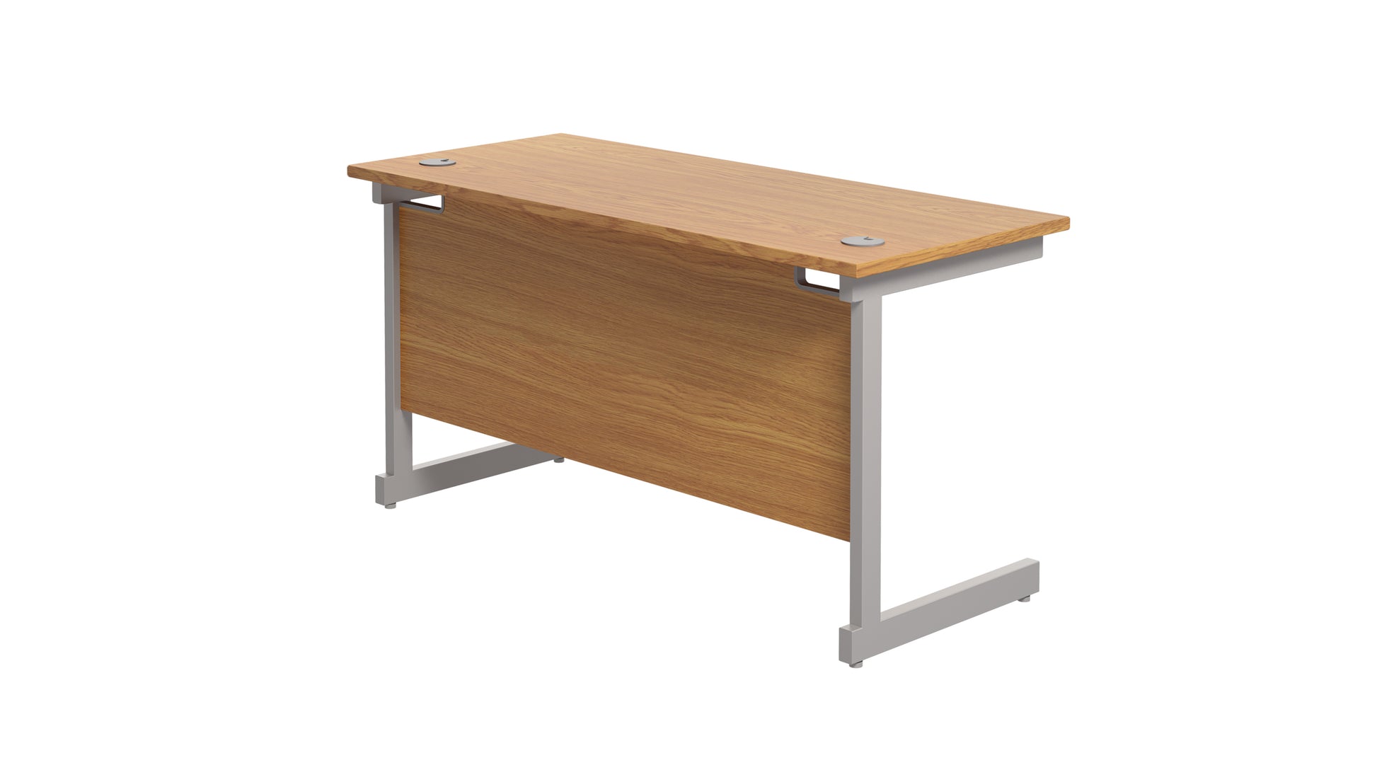 Single Upright Rectangular Desk: 600mm Deep (FSC)