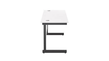 Single Upright Rectangular Desk: 600mm Deep (FSC)