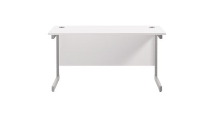 Single Upright Rectangular Desk: 600mm Deep (FSC)