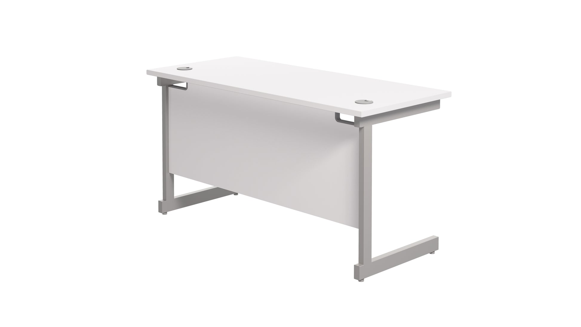 Single Upright Rectangular Desk: 600mm Deep (FSC)