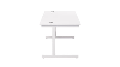 Single Upright Rectangular Desk: 800mm Deep (FSC)