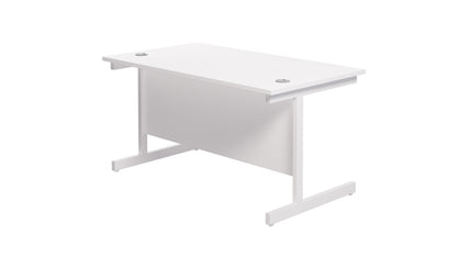 Single Upright Rectangular Desk: 800mm Deep (FSC)