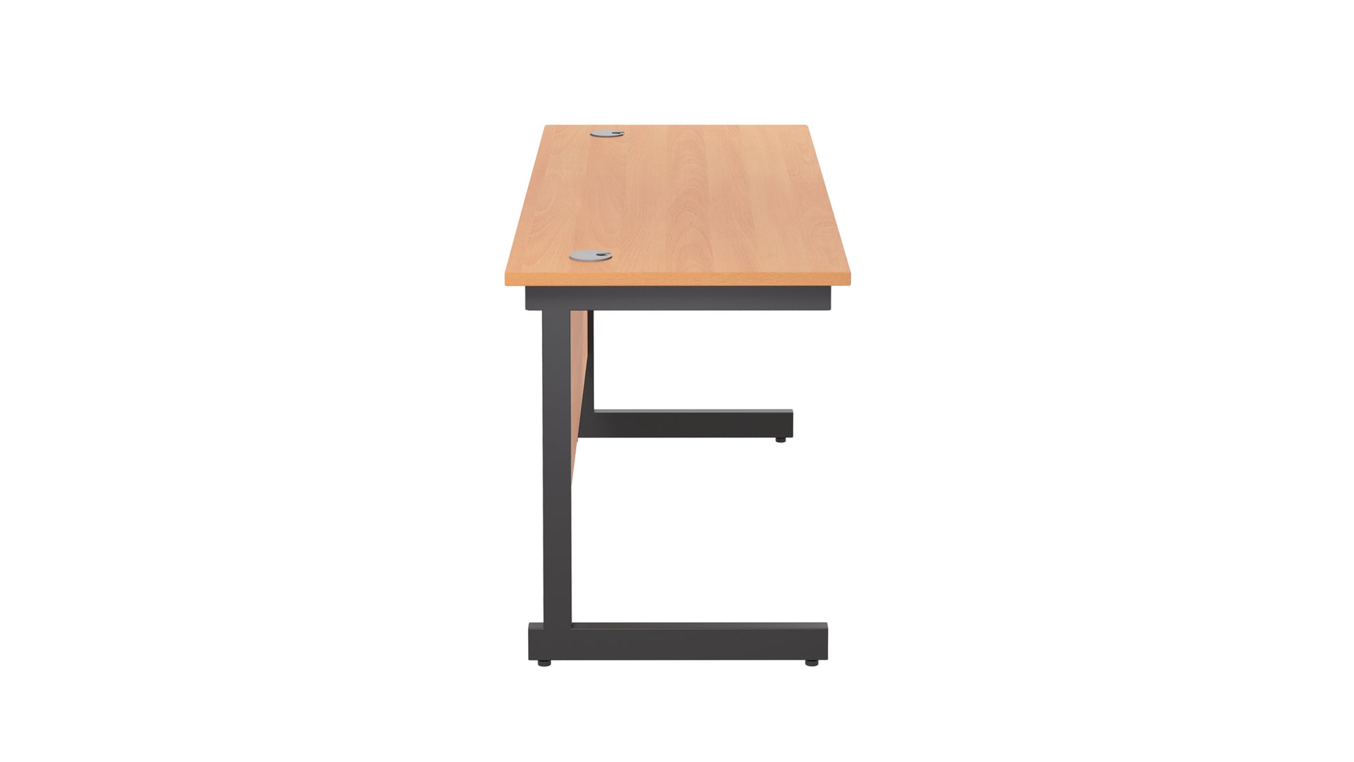 Single Upright Rectangular Desk: 600mm Deep (FSC)