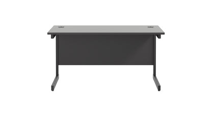 Single Upright Rectangular Desk: 600mm Deep (FSC)