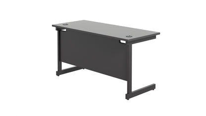 Single Upright Rectangular Desk: 600mm Deep (FSC)