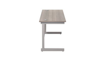Single Upright Rectangular Desk: 600mm Deep (FSC)