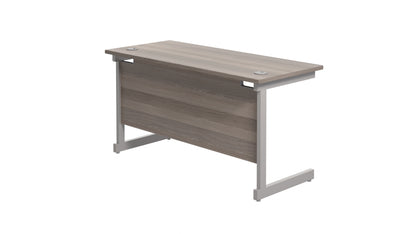 Single Upright Rectangular Desk: 600mm Deep (FSC)